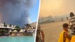 No passports or money: Family's nightmare Rhodes holiday escape from raging wildfires