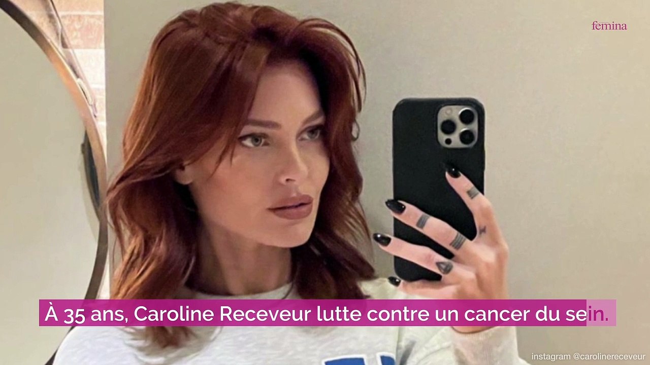 Caroline Receveur malade : atteinte d’un cancer du sein à 35 ans… Crâne rasé, chimio, elle souffrait en silence depuis 2 mois