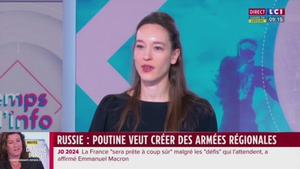 Russie : Poutine veut créer des armées régionales - Laura Pouget sur LCI (26/07/2023)