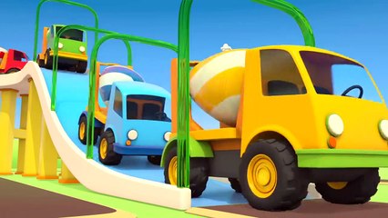 Learn Colors for Kids with Helper Cars Cartoons_ Educational Cartoons for Kids