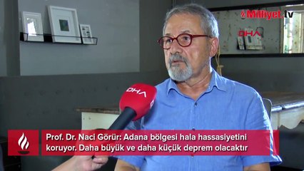 'Adana'da daha büyük deprem olacak mı?' sorusuna Naci Görür'den yanıt