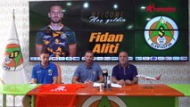 ANTALYA - Alanyaspor, Kosovalı futbolcu Fidan Aliti ile 3 yıllık sözleşme imzaladı