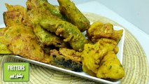 Crispy Mixed Veg Pakora | Assorted Fritters/Pakoras Recipe by Foodoriya