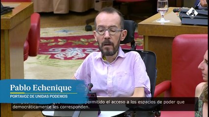 Pablo Echenique: "Solicitaré volver al CSIC"