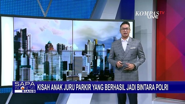 Bangga, Anak Juru Parkir Asal Kediri Berhasil Lolos Jadi Bintara Polri