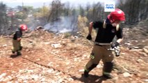 Non c'è tregua per la Grecia: a Rodi, 9° giorno consecutivo di incendi
