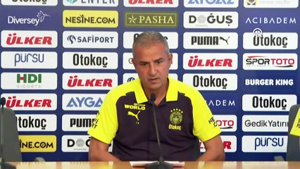 İSTANBUL - Fenerbahçe-Zimbru maçına doğru - İsmail Kartal (1)