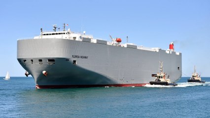 Autofrachtschiff brennt vor Niederlande – Ein Toter