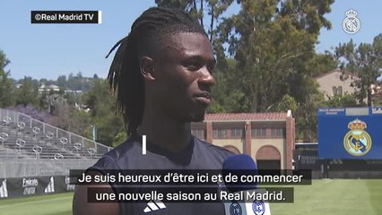 Real Madrid - Camavinga : "Depuis que j'ai signé au Real, ma vie a changé"