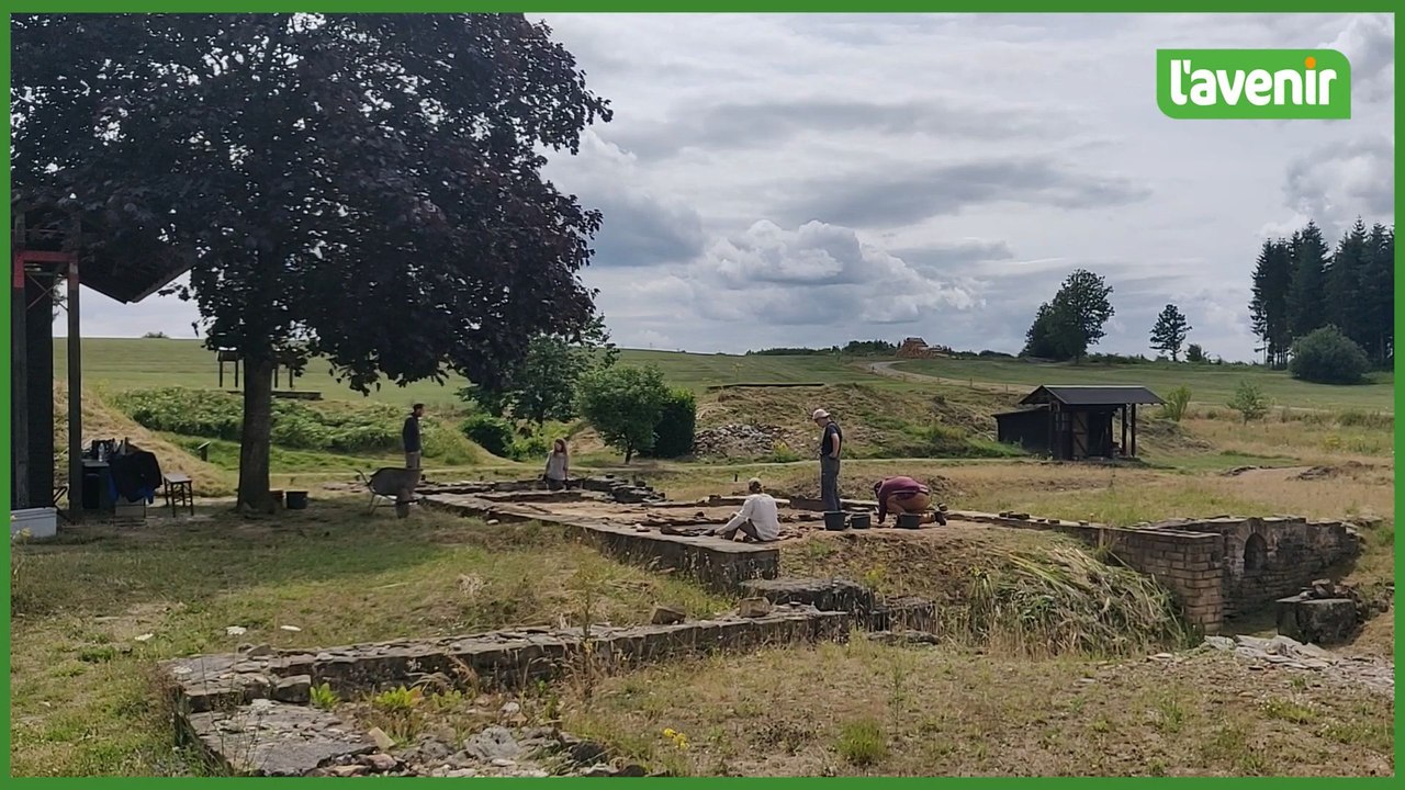 La villa gallo-romaine de Mageroy à Habay : des fouilles ouvertes à tous