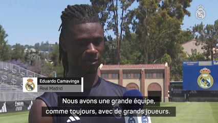 Camavinga : "Depuis que j'ai signé au Real, ma vie a changé"