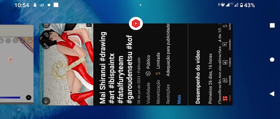 Desenhar Zagiemai SNK vs Capcom no IbisPaintX Android Parte 3