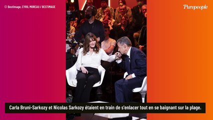 PHOTO Carla Bruni : ce souvenir d'un moment très tactile avec Nicolas Sarkozy lors de vacances en famille