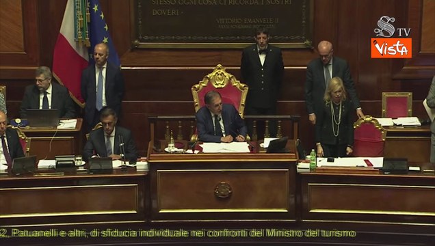 Sfiducia Santanch?, Senato respinge mozione M5s, 111 no e 67 s?