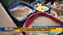 Distribuían a pollerías de todo Lima: incautan papa procesada en condiciones insalubres en SMP