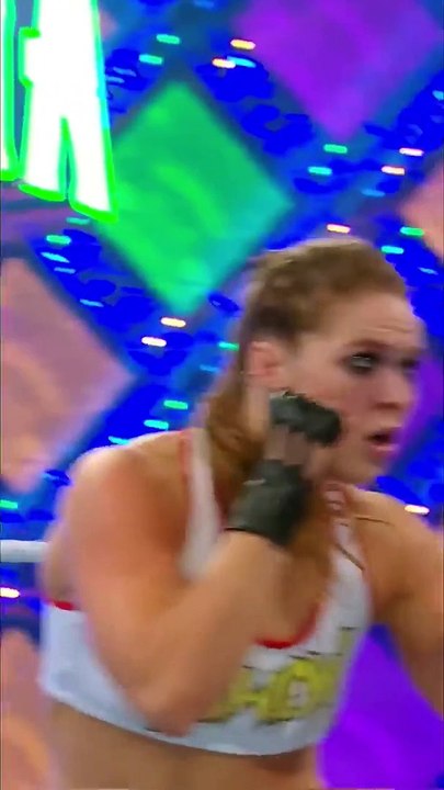 Ronda Rousey wasn't backing down