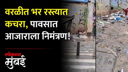 मु्ंबईला कसं म्हणावं ‘स्वच्छ’ शहर? वरळीतील ही अवस्था पाहा