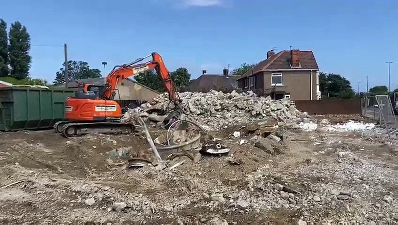 Hartlepool Car Valet Centre Demolition video Dailymotion