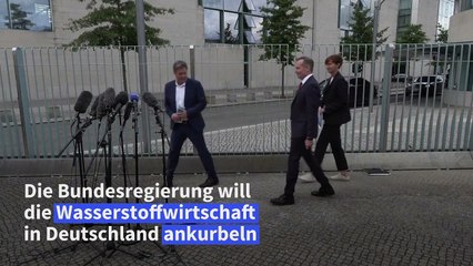 Habeck: Wasserstoff ist "die nächste große Geschichte"