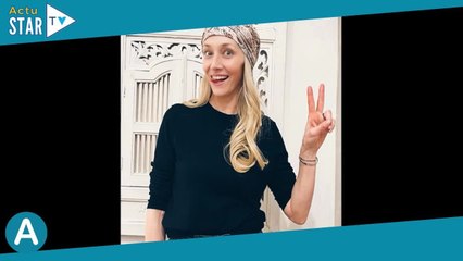 PHOTOS Laurie Delhostal atteinte d'un cancer du sein, ses cheveux repoussent de façon "étrange"