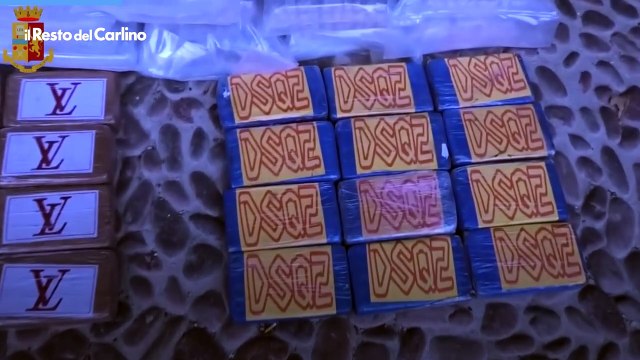 Maxi operazione della Polizia a Bologna: il video della droga sequestrata