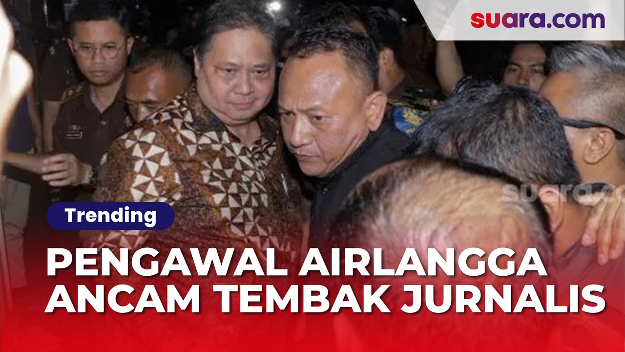 Kronologi Pengawal Airlangga Hartarto Ancam Tembak Wartawan, Lalu Dibantah Kemenko Perekonomian