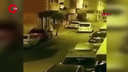 Esenler'de eve gelen polisi gören 10 kaçak göçmen balkondan atladı