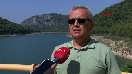 İzmir Tahtalı Barajı'nda Su Seviyesi Düşüyor