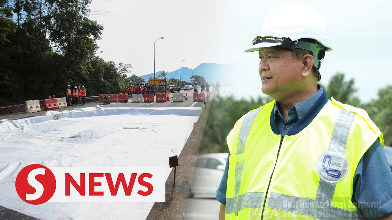 KL-Karak Highway sinkhole caused by ECRL tunnel construction, says Works Ministry