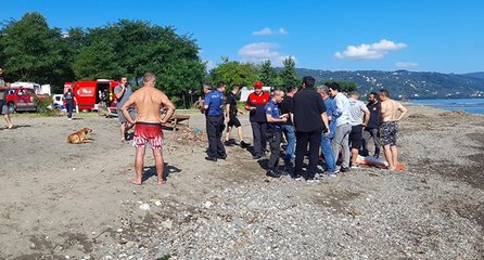 Serinlemek için girdiği denizde boğuldu