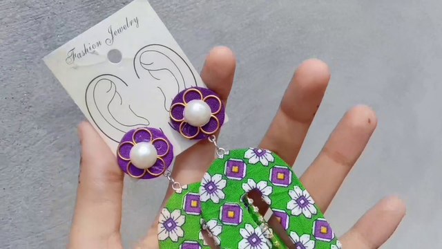 Diy - Fabric Earrings || Fabric Earrings || Handmade Jewelry #diyfabricearrings #diy