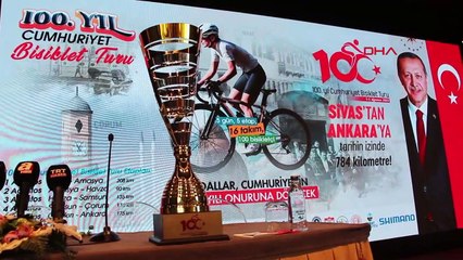 784 kilometrelik 100. Yıl Bisiklet Turu lansmanı Samsun'da yapıldı