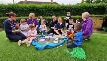 Ronald Tree Nursery Kettering  NMPAT music project