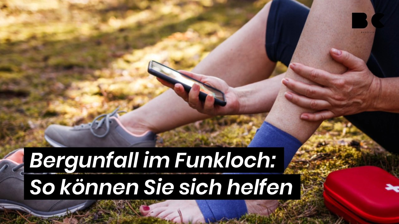 Bergunfall im Funkloch: So können Sie sich helfen