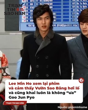 Đừng bao giờ xem lại phim cũ, không lại như Lee Min Ho: Chê Vườn Sao Băng “lố”, còn chẳng ưa “chàng xoăn” Goo Jun Pyo | Điện Ảnh Net