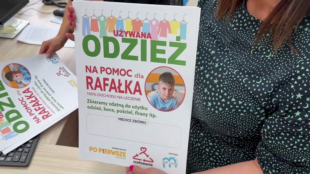 Gazeta Lubuska. Zbiórka odzieży dla 8-letniego Rafała