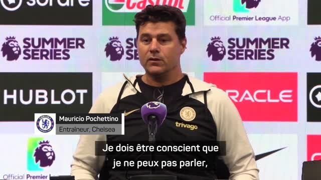 Chelsea - Pochettino sur le PSG et Mbappé : J'espère qu'ils trouvent une solution