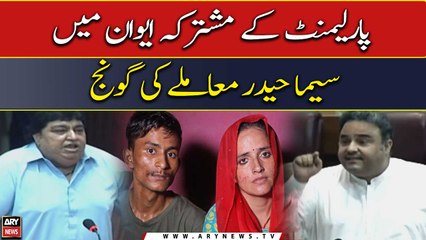 Seema Haider issue echoes in joint session of Parliament