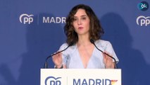 Ayuso asegura que Sánchez ya ha pactado con Puigdemont: «Está mintiendo a la Nación»