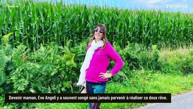 PHOTOS Eve Angeli enceinte, elle dévoile son ventre très ronds à ses parents !