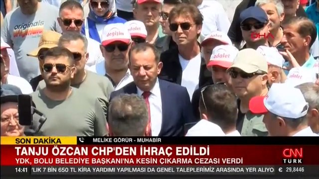 Son dakika... Tanju Özcan, CHP'den ihraç edildi