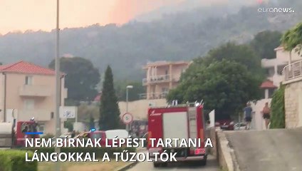 Nem bírnak lépést tartani a tűz terjedésével több mediterrán országban