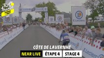 Côte de Lavernhe  - Stage 4 - Tour de France Femmes avec Zwift 2023