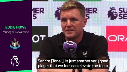 'A big success' - Howe tips Tonali to take Premier League by storm