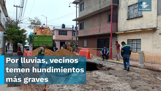 Colonia Campestre Aragón, tierra de socavones