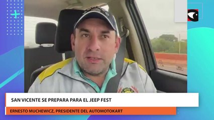 Ernesto Muchewicz expresó: "del 16 al 26 de agosto va a ser una gran fiesta en San Vicente"