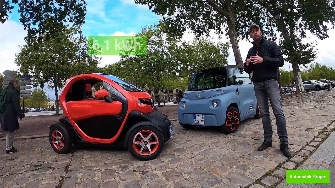 Citroën AMI vs. Renault TWIZY : le match des voitures électriques sans permis