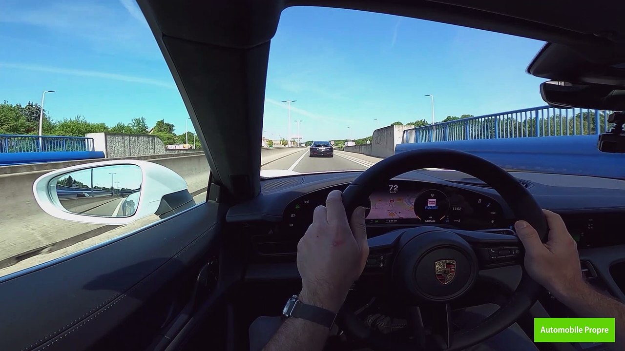 PORSCHE Taycan TURBO vs. TESLA Model S performance : un duel électrique !