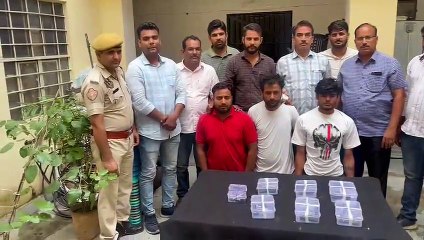 हथियारों की तस्करी करने वाले तीन बदमाशों को दबोचा