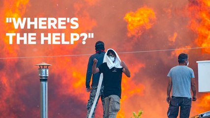 Greece's resort islands are on fire as heat wave intensifies